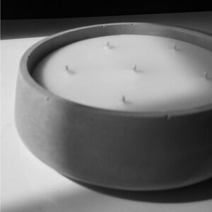 Large Concrete candle